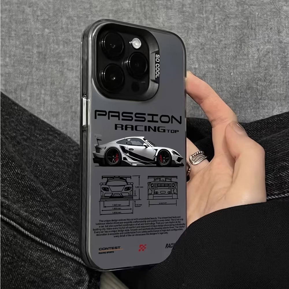 Phone Cases Cool - Havalı Yarış Stili Çizgili Telefon Kılıfı