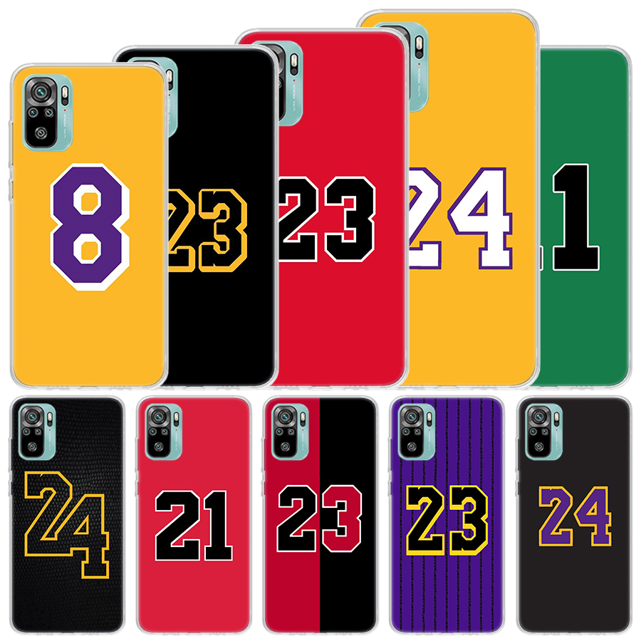 Phone Cases Jordan - Basketbol 23 24 numarası yumuşak kılıf
