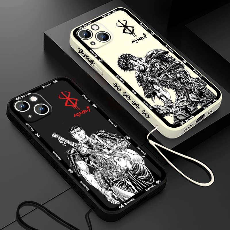 Phone Cases Anime - Japonya Anime Berserk Guts Apple iPhone