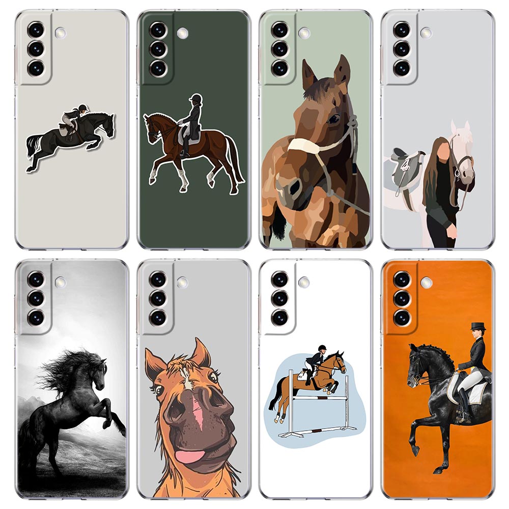 Phone Cases Horse - Hayvan Galloping at kız çizim telefon
