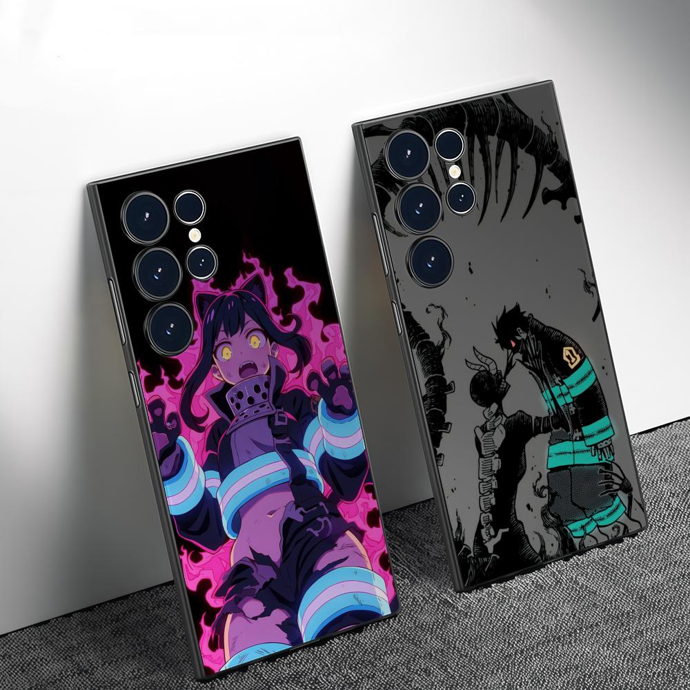 Phone Cases Anime - Anime F-Fire Force Telefon Kılıfı Samsung