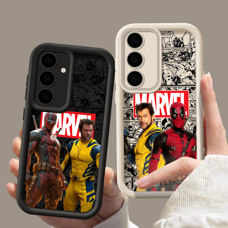 Phone Cases Samsung S25 Fe - Marvel Deadpool ve Wolverine Kılıfları Samsung