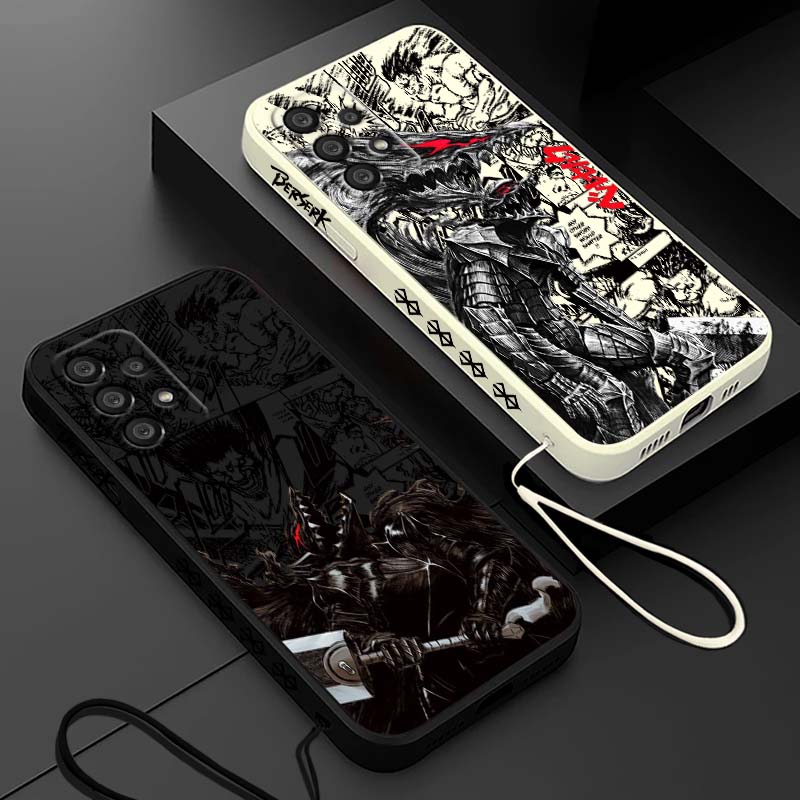 Phone Cases Anime - Sıcak Anime Berserk Zodd Guts Desenli