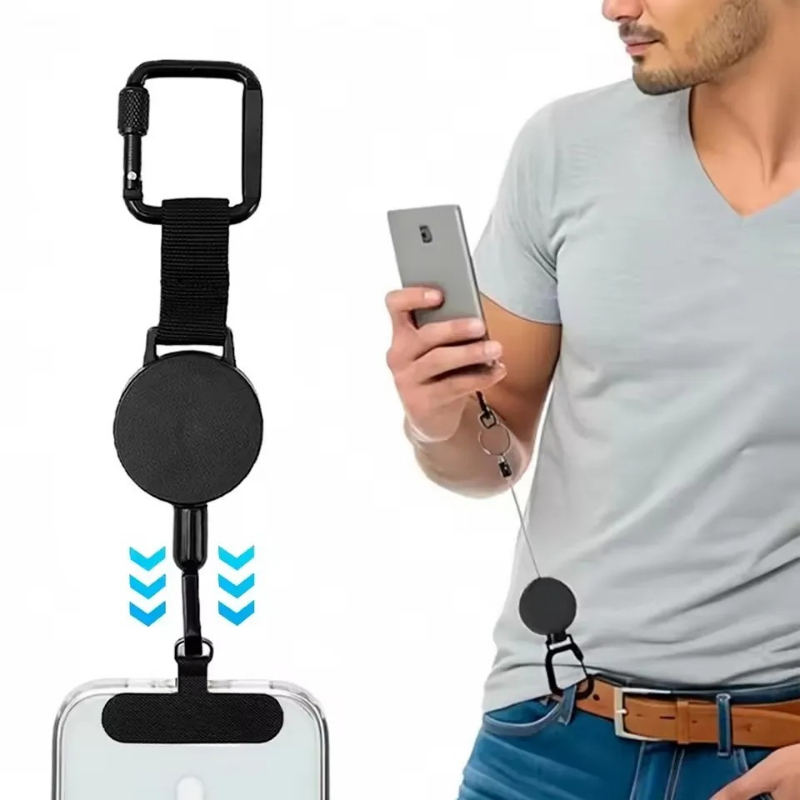 Phone Cases With Straps - Geri Çekilebilir Hırsızlık Önleyici Dış Mekan