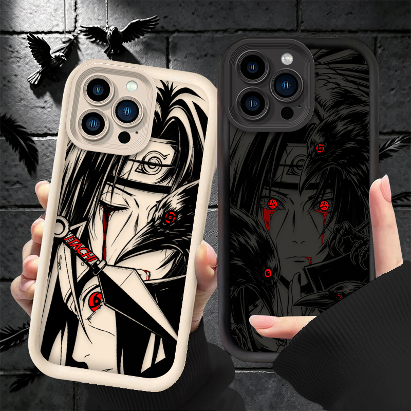 Phone Cases Classy - Lüks Uchiha Itachi Koyu Karga Desenli