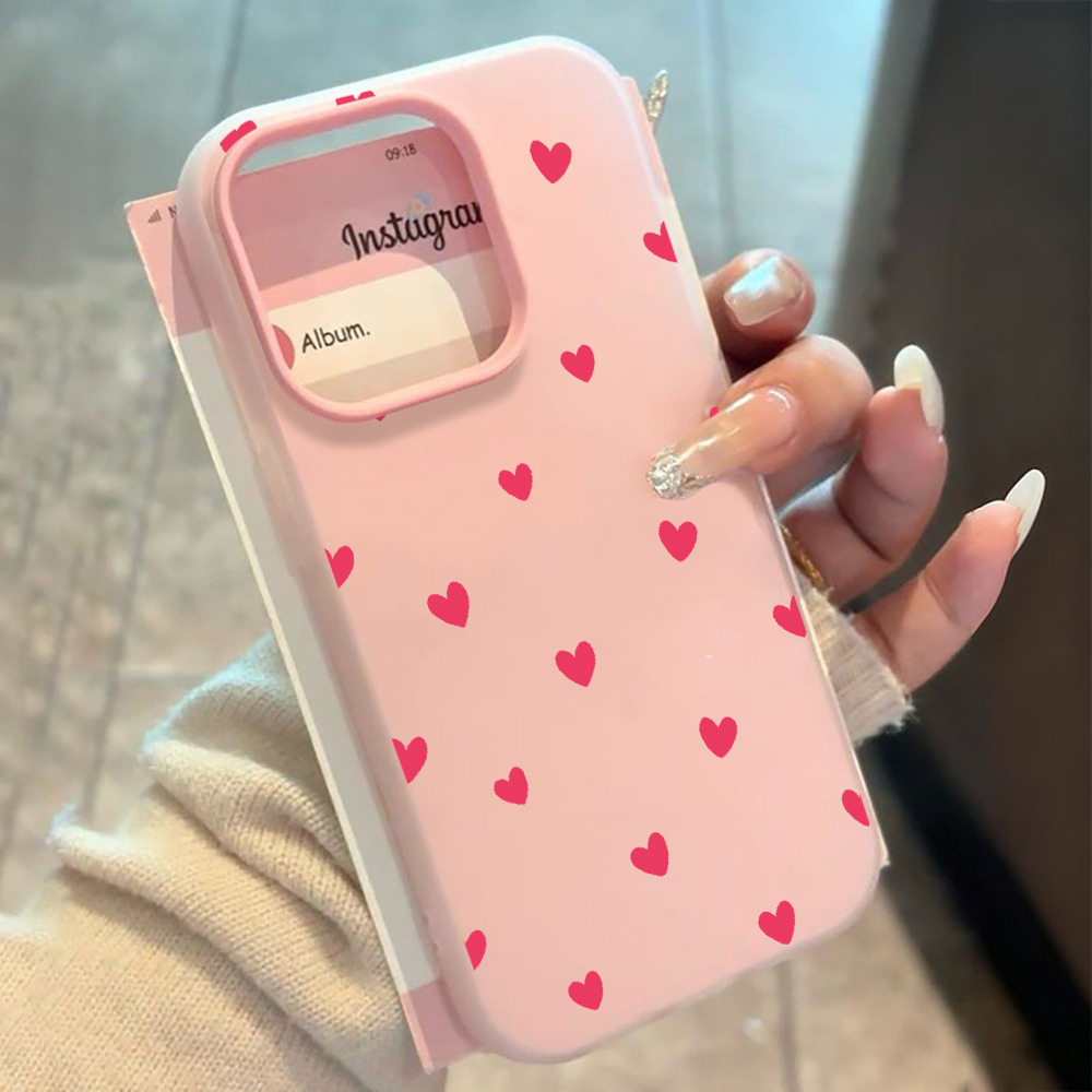 Kırmızı Kalp Desenli Telefon K - Phone Cases Xiaomi Redmi 12 incelemesi ve fiyatı