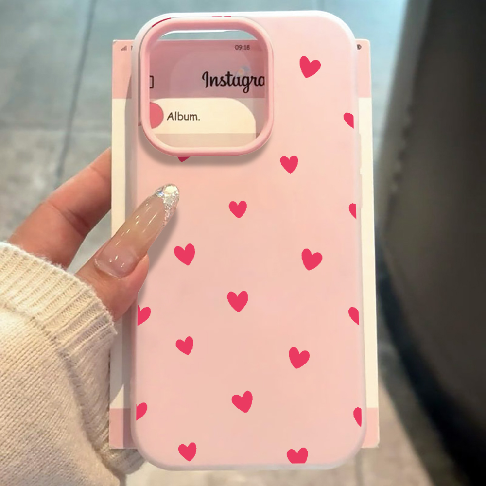 Kırmızı Kalp Desenli Telefon K - Phone Cases Xiaomi Redmi 12 incelemesi ve fiyatı