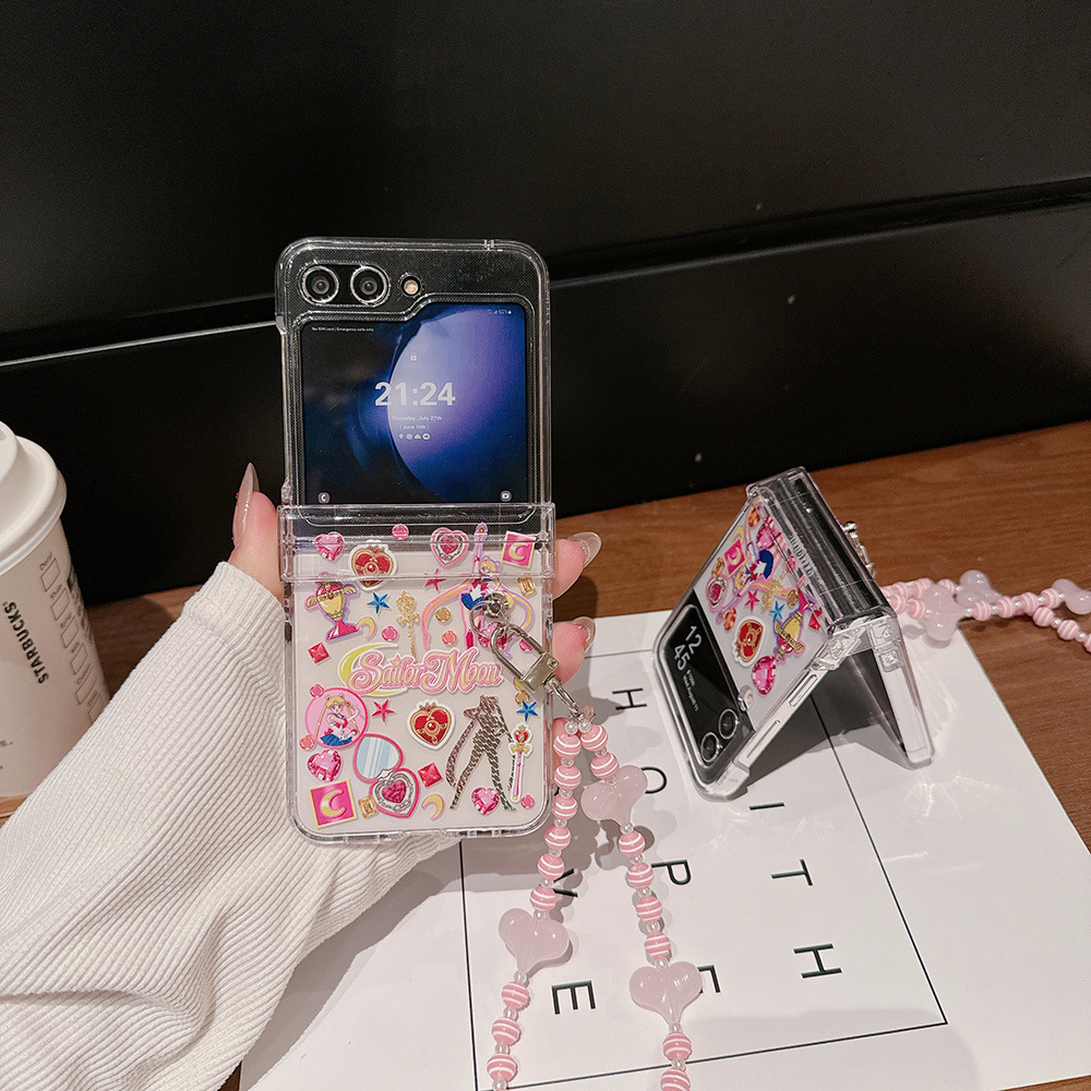 Sevimli Karikatür Japon Anime  - Phone Cases Z Flip 5 incelemesi ve fiyatı