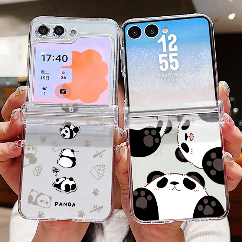 Sevimli Panda Desenli Telefon  - Phone Cases Z Flip 5 incelemesi ve fiyatı