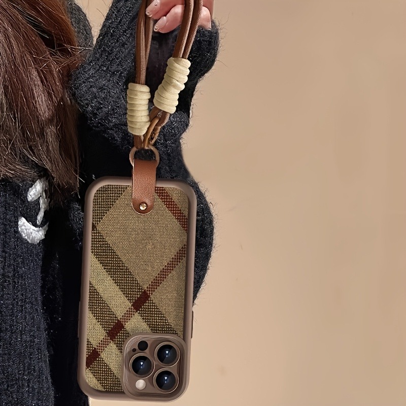 Kahverengi Çizgili Kordon Askı - Phone Cases With Straps incelemesi ve fiyatı