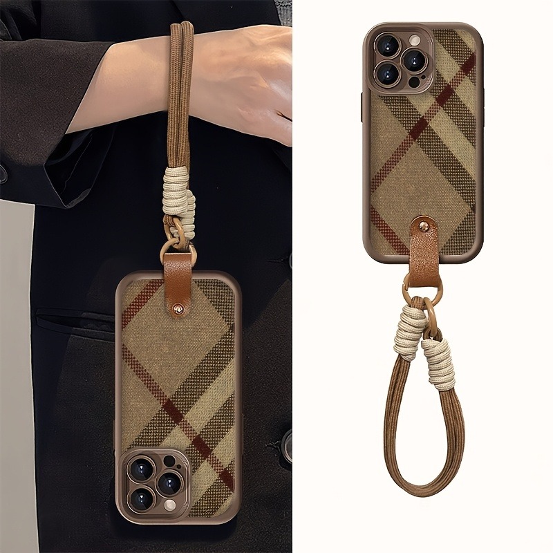 Kahverengi Çizgili Kordon Askı - Phone Cases With Straps incelemesi ve fiyatı