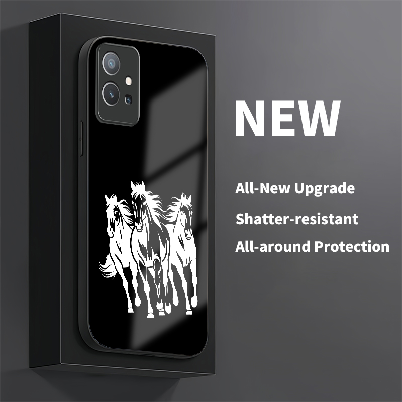 Vivo Y55 5G Y53S Y35 Plus Y33  - Phone Cases Horse incelemesi ve fiyatı